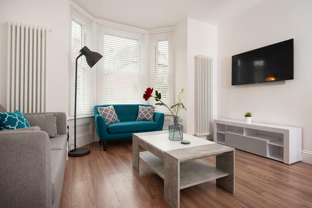Flat A - Spacious Ground Floor, 1 Bedroom Apartment In Central Southsea, Portsmouth Bagian luar foto