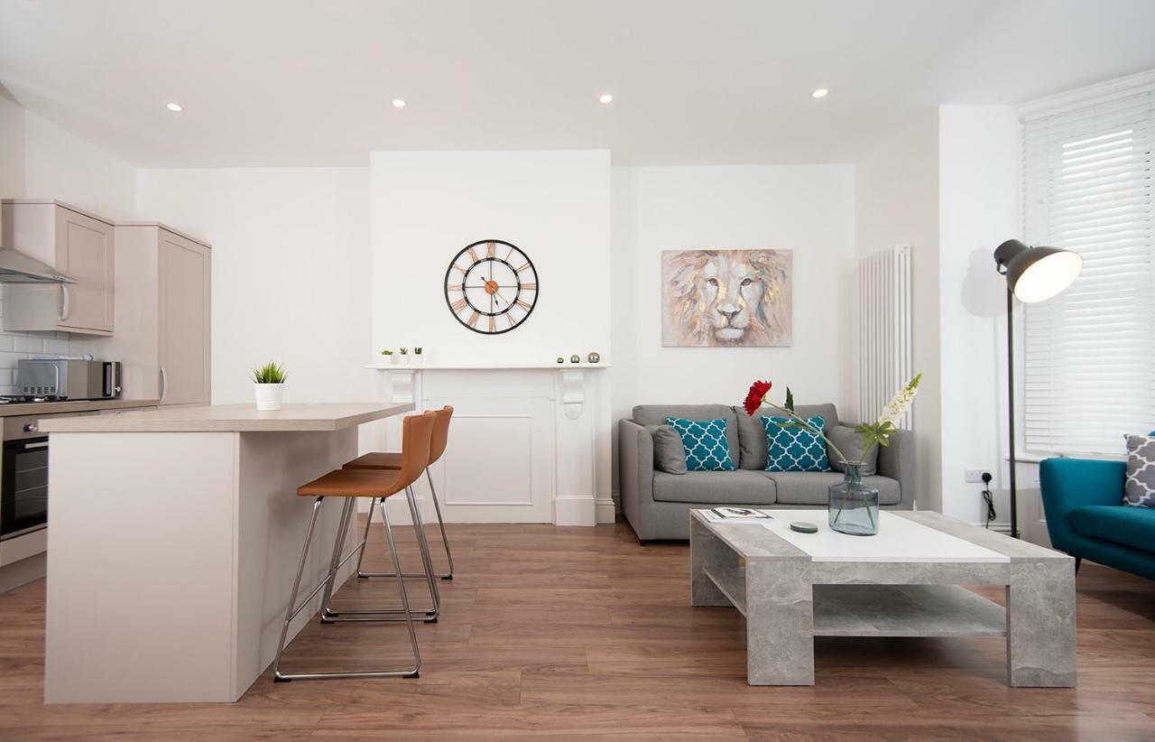 Flat A - Spacious Ground Floor, 1 Bedroom Apartment In Central Southsea, Portsmouth Bagian luar foto